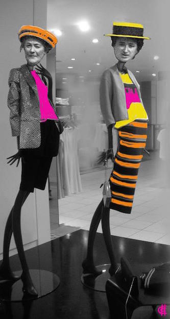 Роза Люксембург и Клара Цеткин