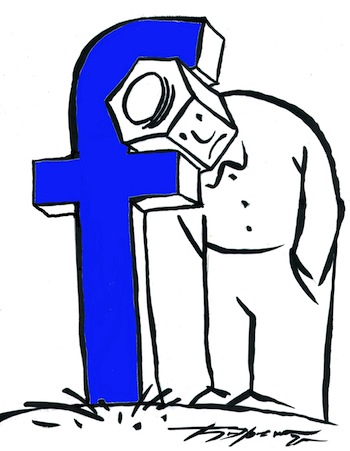 Человек и Фейсбук 