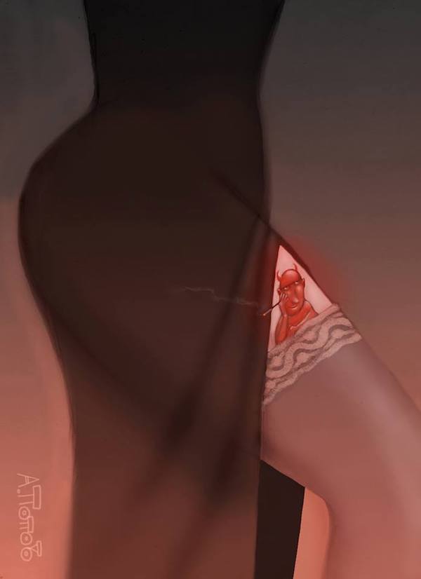 Попов, чулок