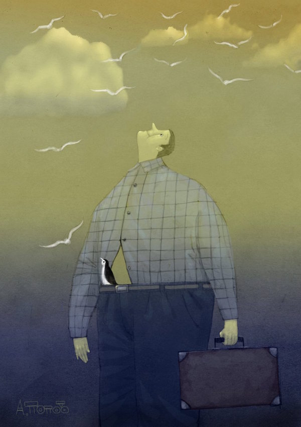 Попов, птица