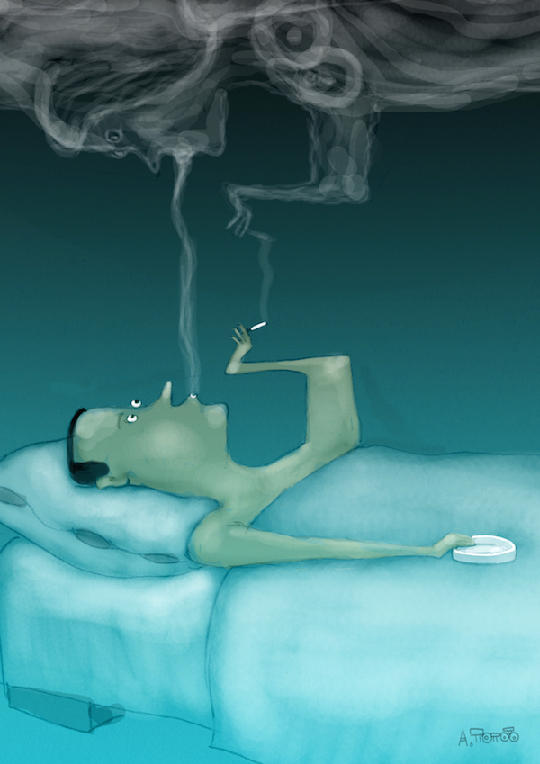 Карикатура Андрея Попова