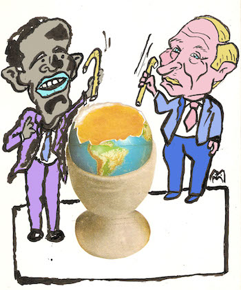 Путин и Обама