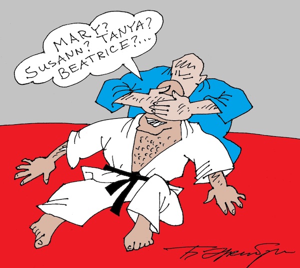 Карикатура Бориса Эренбурга