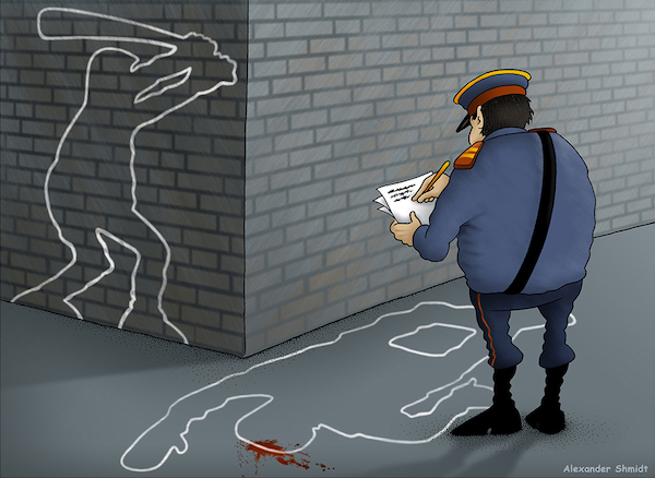 Карикатура Александра Шмидта