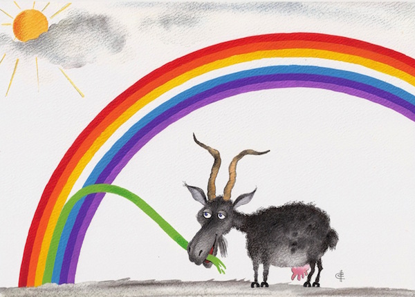 Коза и радуга