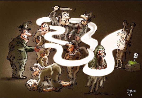 Карикатура Игоря Варченко