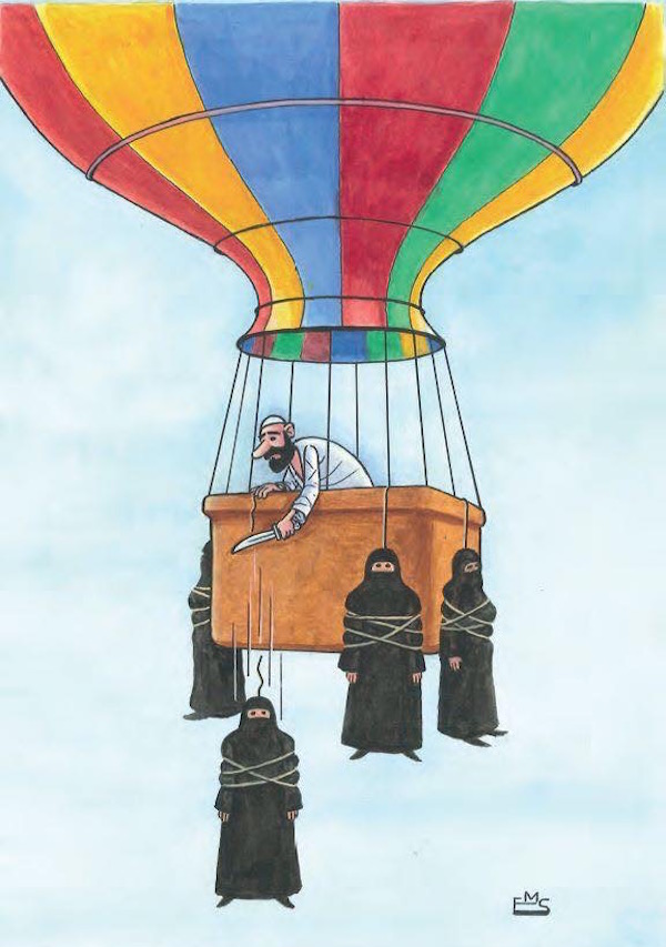 Карикатура Махмуджона Эшонкулова