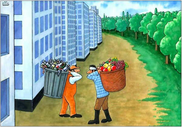 Карикатура Махмуджона Эшонкулова