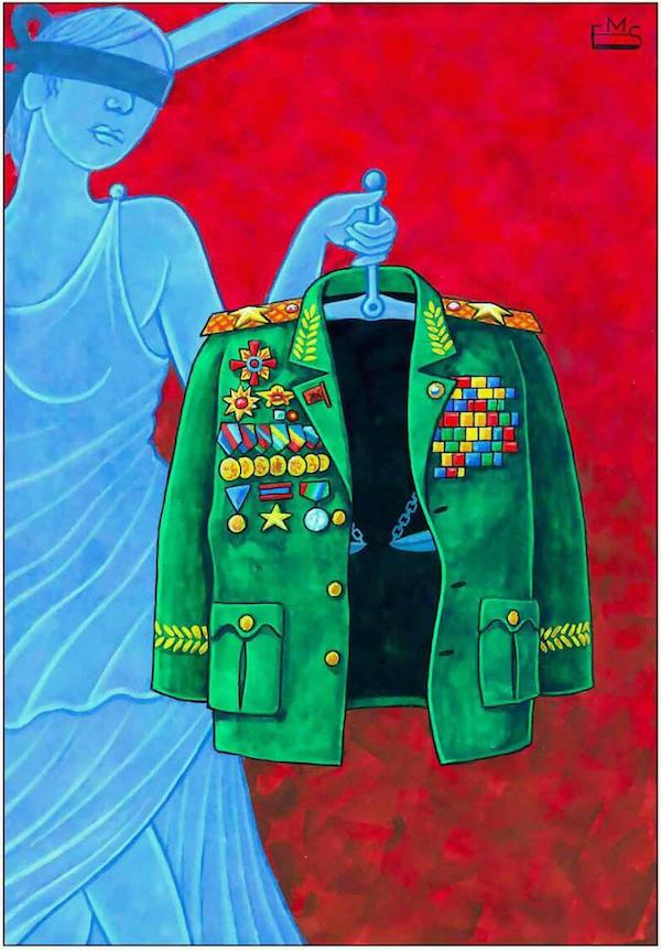 Карикатура Махмуджона Эшонкулова