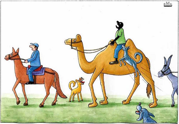 Карикатура Махмуджона Эшонкулова