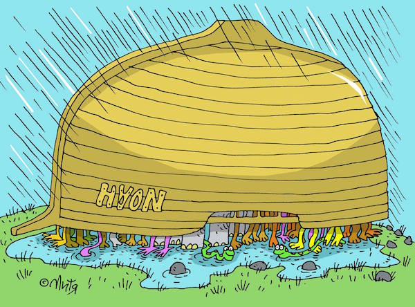 Карикатура Мити Кононова