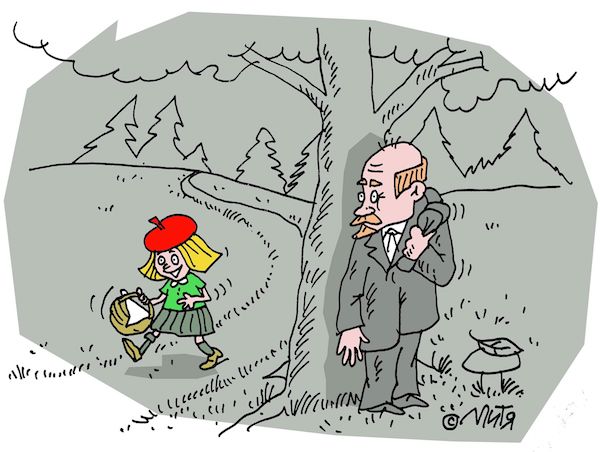 Ккрикатура Мити Кононова