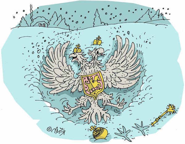 Карикатура Мити Кононова