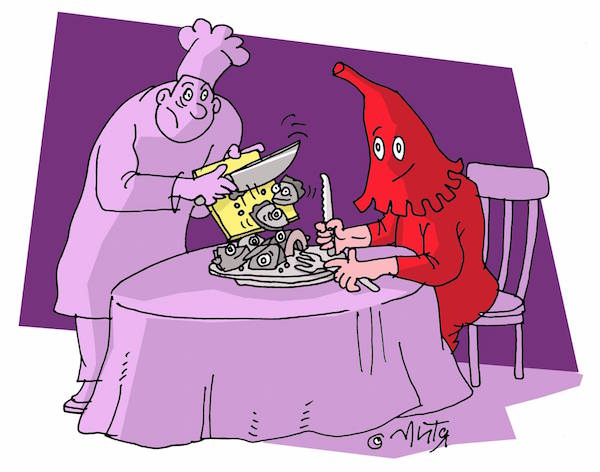 Карикатура Мити Кононова