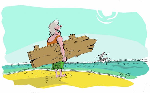 Карикатура Мити Кононова