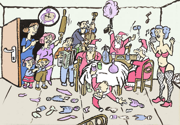 Карикатура Милеты Милорадовича