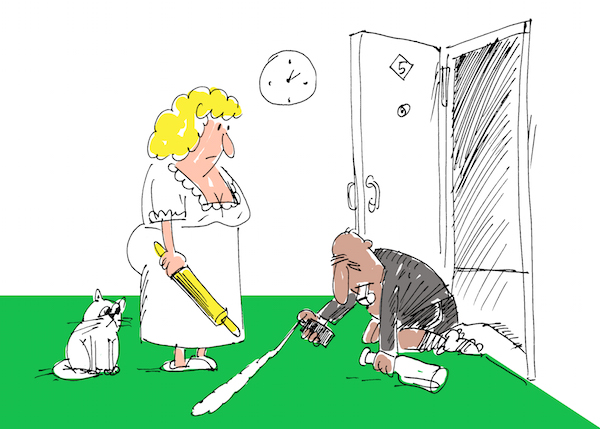 Карикатура Валерия Момота