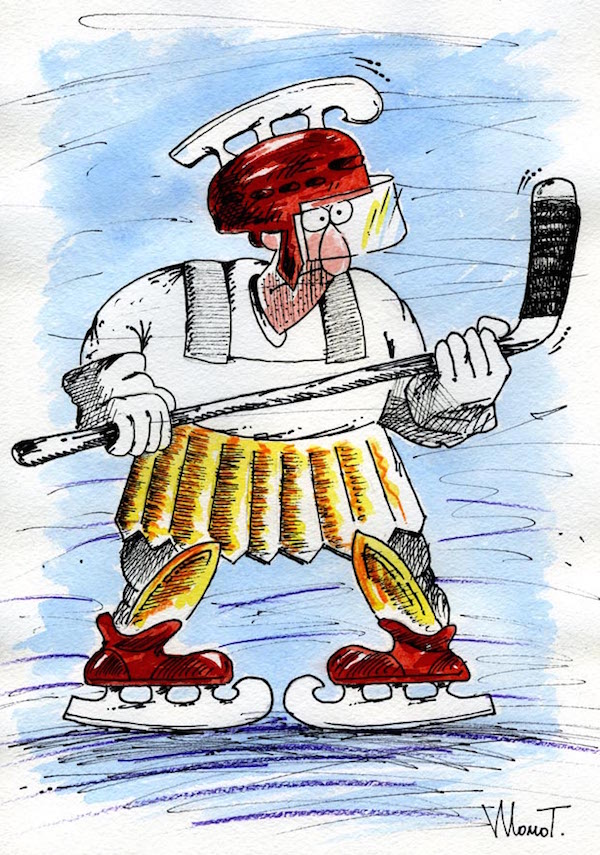 Карикатура Валерия Момота