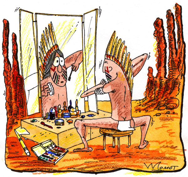 Карикатура Валерия Момота