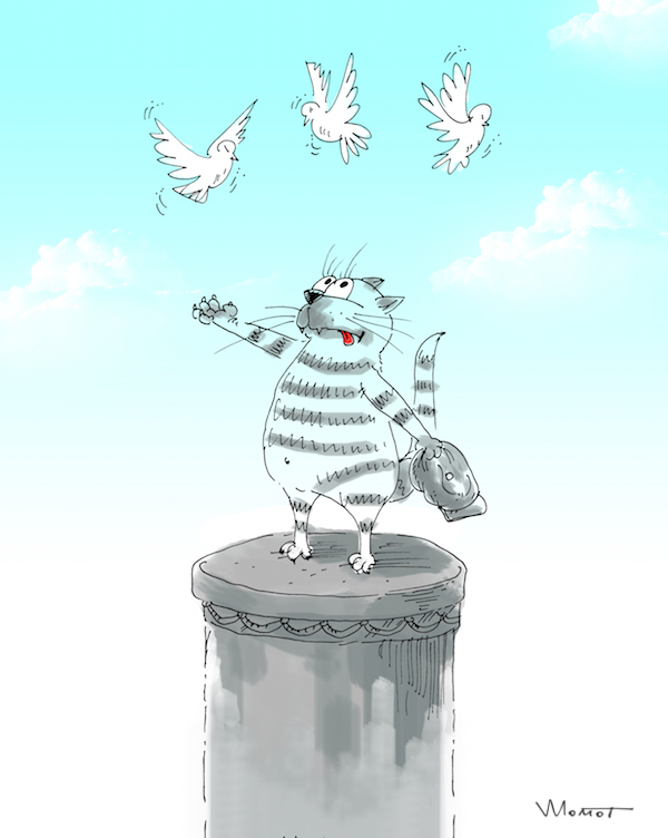 Карикатура Валерия Момота