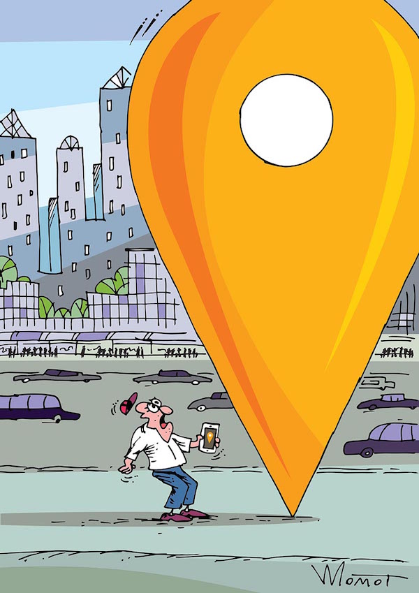 Карикатура Валерия Момота