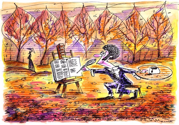 Карикатура Валерия Момота