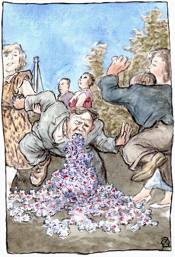 Карикатура Юрия Погорелова