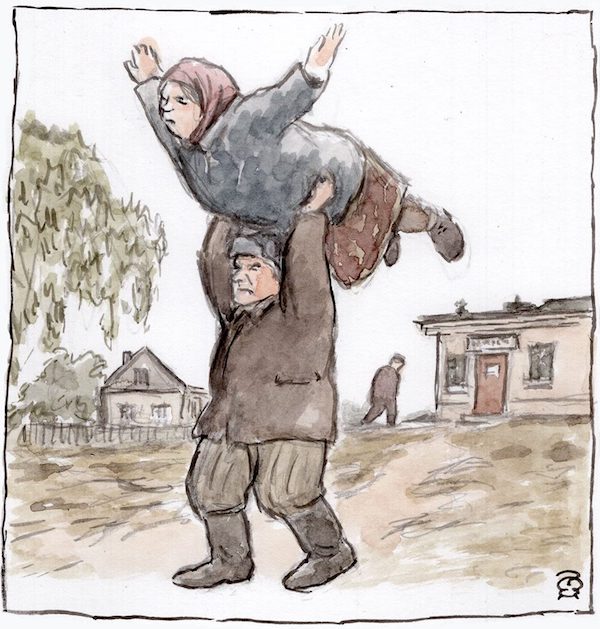 Карикатура Юрия Погорелова