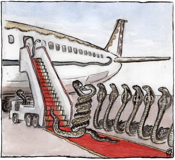 Карикатура Юрия Погорелова