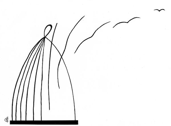 Карикатура Сергея Сыченко