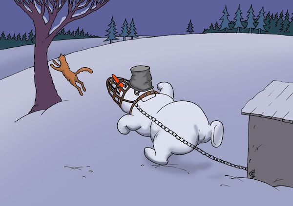 Карикатура Сергея Сыченко