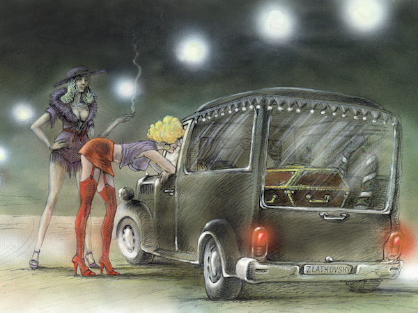 Карикатура Михаила Златковского