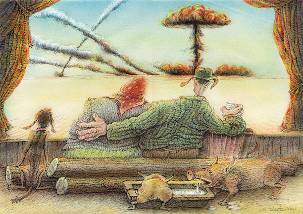 Карикатура Михаила Златковского