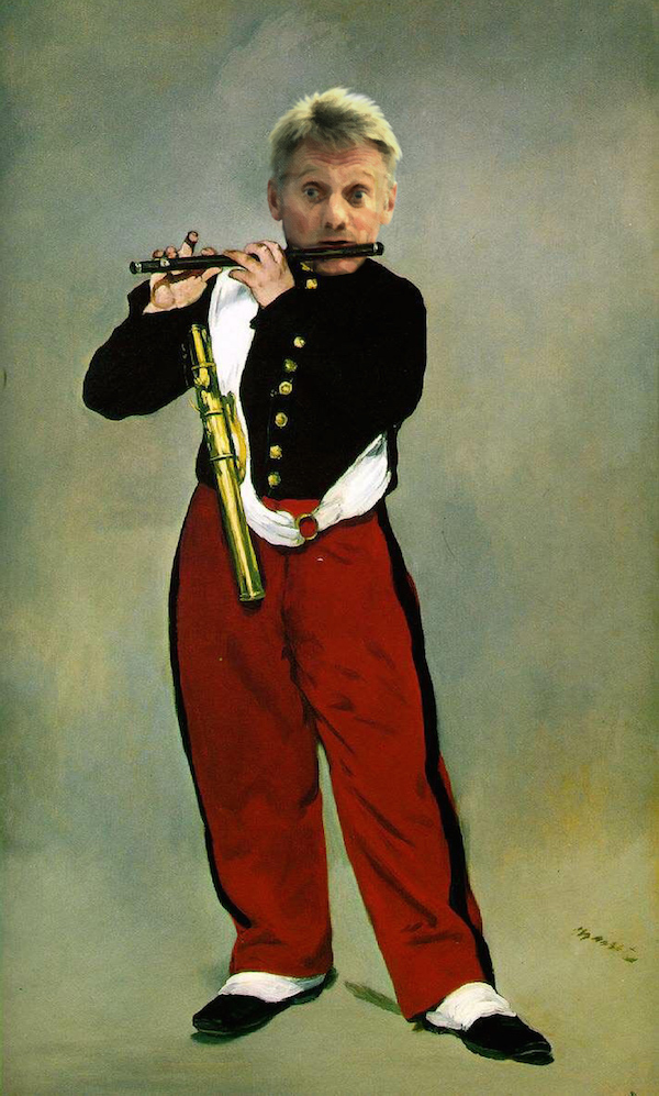 Песков с флейтой