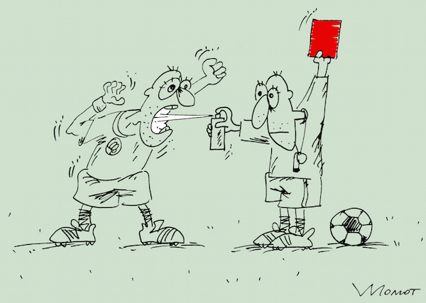 Карикатура Валерия Момота