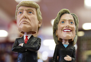 Трамп и Кклинтон